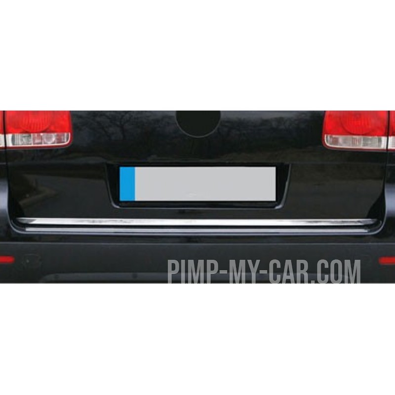 vw touareg rear bumper chrome strip